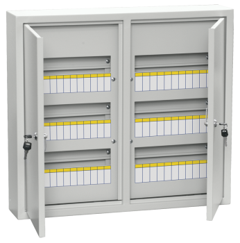 9258 Корпус металлический ЩРн-72 (540х600х120мм) IP31 IEK