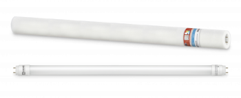 43547 Лампа светодиодная LED-T8-М-PRO 10Вт линейная матовая 6500К холод. бел. G13 1000лм 230В 600мм