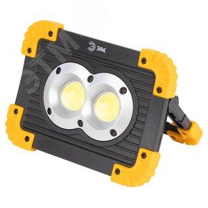 42085 Светодиодный фонарь Рабочие Практик PA-803 прожектор аккумуляторный на батарейках 10 Вт COB +