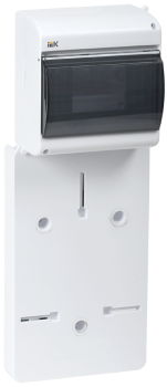 3224 Панель для установки счетчика ПУ1/2-6 1-фазн. с боксом для автоматов модульных серий (6 мод.) с