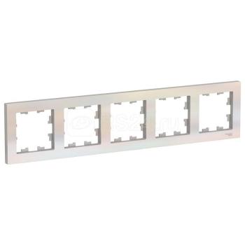 42556 Рамка 5-м AtlasDesign универс. жемчуг SE