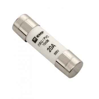 39358 Плавкая вставка цилиндрическая ПВЦ (10х38) 20А EKF PROxima