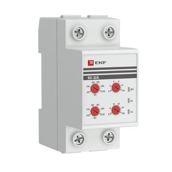 40785 Реле напряжения (сквозное подкл.) RV-32A EKF PROxima