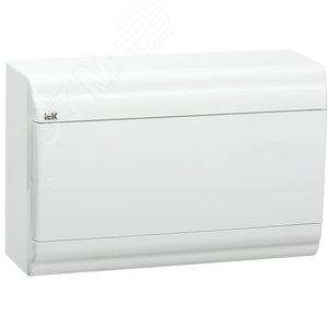 42044 PRIME Корпус пластиковый ЩРН-П-12 модулей навесной белый/белая дверь IP41 IEK