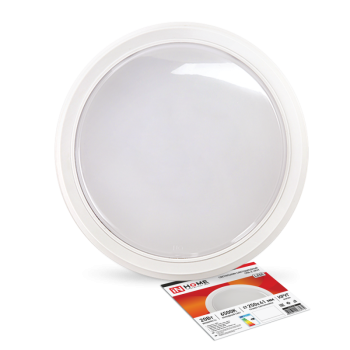 39620 Светильник светодиодный СПБ-2-КРУГ 20Вт 230В 6500К 1400лм 250мм белый IN HOME