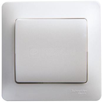 39667 Выключатель 1-кл. СП Glossa 10А IP20 (сх. 1) 10AX в сборе перламутр. SE