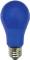 39726 ЛОН A55 E27 8W 108x55 Синяя пласт./алюм. K7CB80ELY Ecola