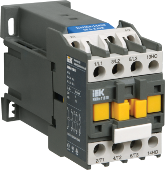 39812 Контактор КМИп-11810 18А 24В/АС3 1НО IEK
