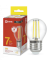 39925 Лампа Светодиодная LED-ШАР-Deco 7Вт 230В Е27 3000К 810Лм Прозрачная IN HOME