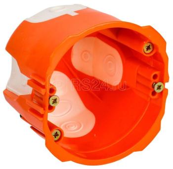 43277 Коробка установочная для полых стен D=73х65мм (со стыковочным узлом) IEK