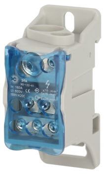 43279 Распределительный блок на DIN-рейку РБД-160А ЭРА