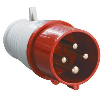 0014 Вилка переносная ССИ-014 3Р+РЕ 16А 380-415В IP44 IEK