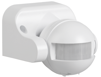 0197 Датчик движения ДД-009 1100Вт 180град 12м IP44 белый IEK