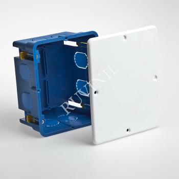 0398 Коробка распаячная ГСК для скрытой проводки пластиковые лапки, 140x112x70 мм 10177 Ruvinil