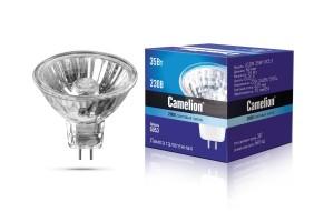 0923 Лампа галогенная Camelion JCDR 220В/35Вт GU5.3 с отражателем 1952