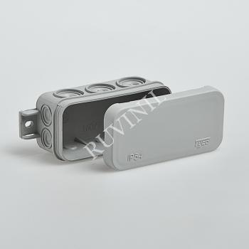 1023 Коробка разветвительная для открытой проводки 43х88х35 мм 67091 Ruvinil