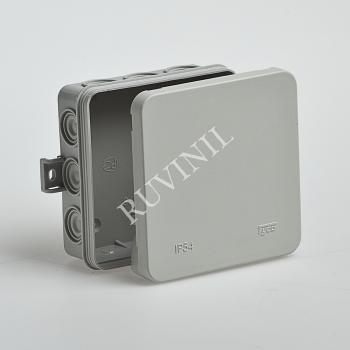 1056 Коробка разветвительная для открытой проводки 100х100х35 мм 67095 Ruvinil