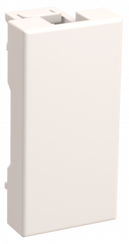 40661 Заглушка ЗК-00-01-П на 1 модуль белая IEK