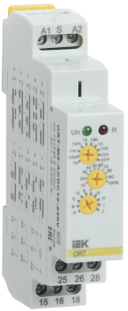 40675 Реле времени ORT многофункциональное 2 контакта 12-240В AC/DC IEK