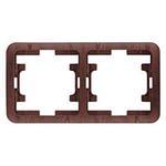 1600 Рамка 2-я гориз Орех Mimoza N Makel