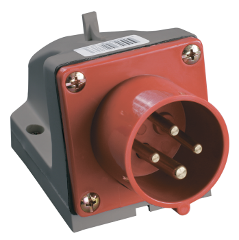 1663 Вилка стационарная ССИ-514 3Р+РЕ 16А 380-415В IP44 IEK