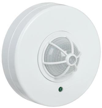 5304 Датчик движения ДД-024В 1100Вт 180-360град 6м IP33 белый IEK