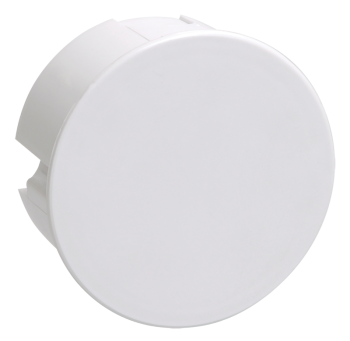 5897 Коробка распаячная КМ41004 d80x40мм для твердых стен (с крышкой) IEK