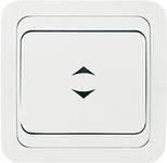 6163 Выключатель одноклавишный проходной белый с/п Mimoza Makel 12005