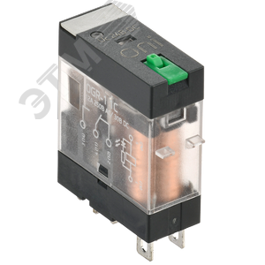 41676 Реле общего назначения OGR-1 1C 24В DC со светодиодом и тестовой кнопкой ONI