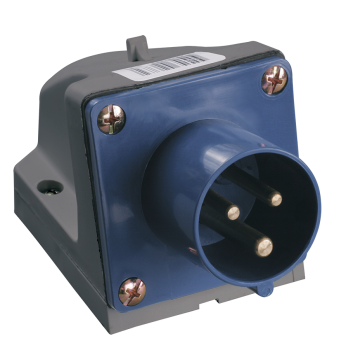 25331 Вилка стационарная ССИ-513 2P+PE 16А 200-250В IP44 IEK