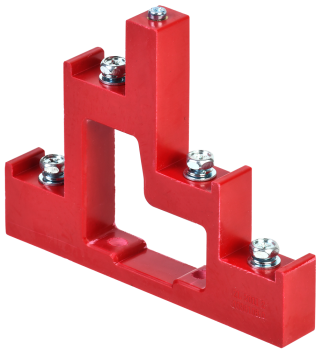 36459 Изолятор ступенчатый ИС4-25/1-15 (4xМ6; 1xМ5) силовой с болтом IEK