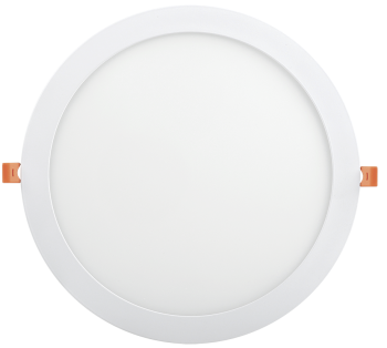 36566 Светильник светодиодный ДВО 1610 круг 24Вт 6500K IP20 белый IEK