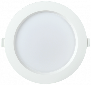 36568 Светильник светодиодный ДВО 1703 круг 18Вт 6500K IP40 белый IEK