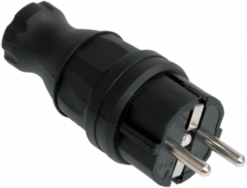 36598 Вилка прямая ВБп3-1-0м IP44 ОМЕГА IEK