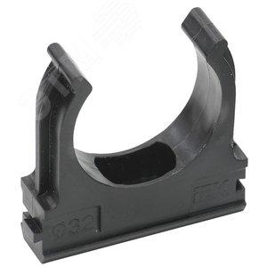 37261 ELASTA Держатель с защелкой CF32 черный IEK