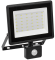37520 Прожектор светодиодный СДО 06-50Д с датчиком движения IP54 6500K черный IEK