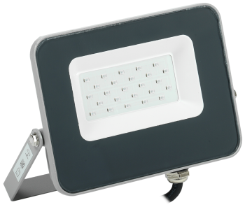 37523 Прожектор светодиодный СДО 07-20B blue IP65 серый IEK