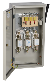 37615 Ящик с рубильником и предохранителями ЯРП-250А У1 IP54 IEK