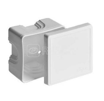 37745 Коробка распаячная для открытой проводки 70х70х40 мм, белая Ruvinil