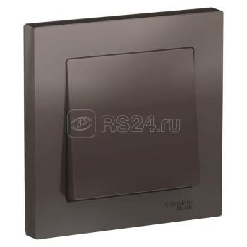 37834 Выключатель 1-кл. СП AtlasDesign 10А IP20 (сх. 1) 10AX в сборе мокко SE