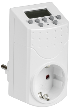 37917 Розетка-таймер электронный РТЭ-1 1мин 7дн 140on/off 16А IP20 IEK