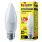 38018 Лампа светодиодная LED 7вт E27 теплый матовая свеча (94493 NLL-C37)