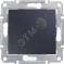 29512 Выключатель одноклавишный в рамку графит Sedna SDN0100170