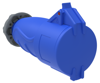 38143 Розетка переносная ССИ-213 16А-6ч/200-250В 2P+PE IP44 MAGNUM IEK