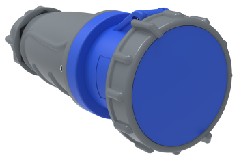 38148 Розетка переносная ССИ-233 63А-6ч/200-250В 2P+PE IP67 MAGNUM IEK