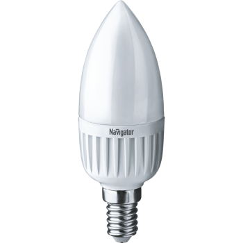 38196 Лампа светодиодная LED 5вт E14 теплый матовая свеча (94480 NLL-P-C37)