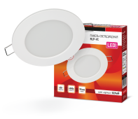 38218 Светильник светодиодный RLP-VC 6Вт 230В 6500 420Лм 95мм белая IP40 IN HOME