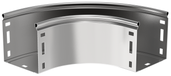 38267 Поворот плавный 90град (тип Г01) ESCA 100х200мм IEK