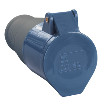 38298 Розетка переносная ССИ-223 2P+PE 32А 200-250В IP44 IEK