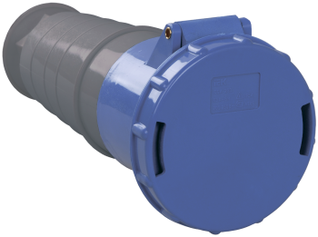 38301 Розетка переносная ССИ-233 2P+PE 63А 200-250В IP54 IEK